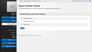Unroole Admin Panel - Themes Export Channel Layouts.png